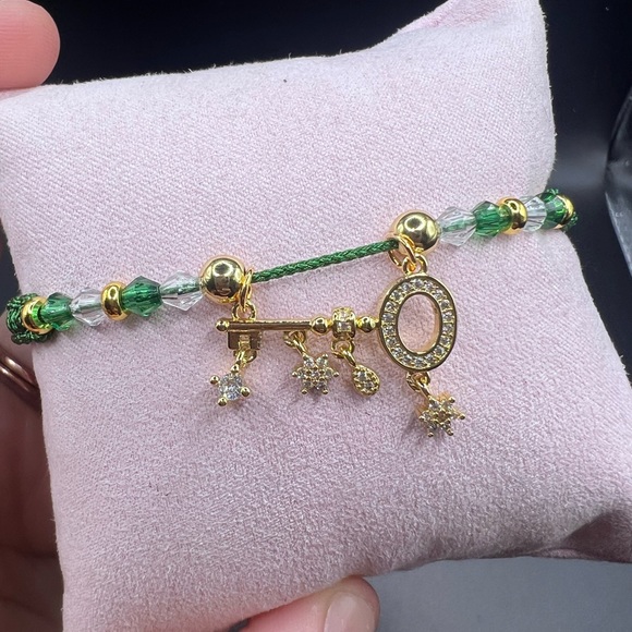 Green Key 18k plated - Picture 1 of 2